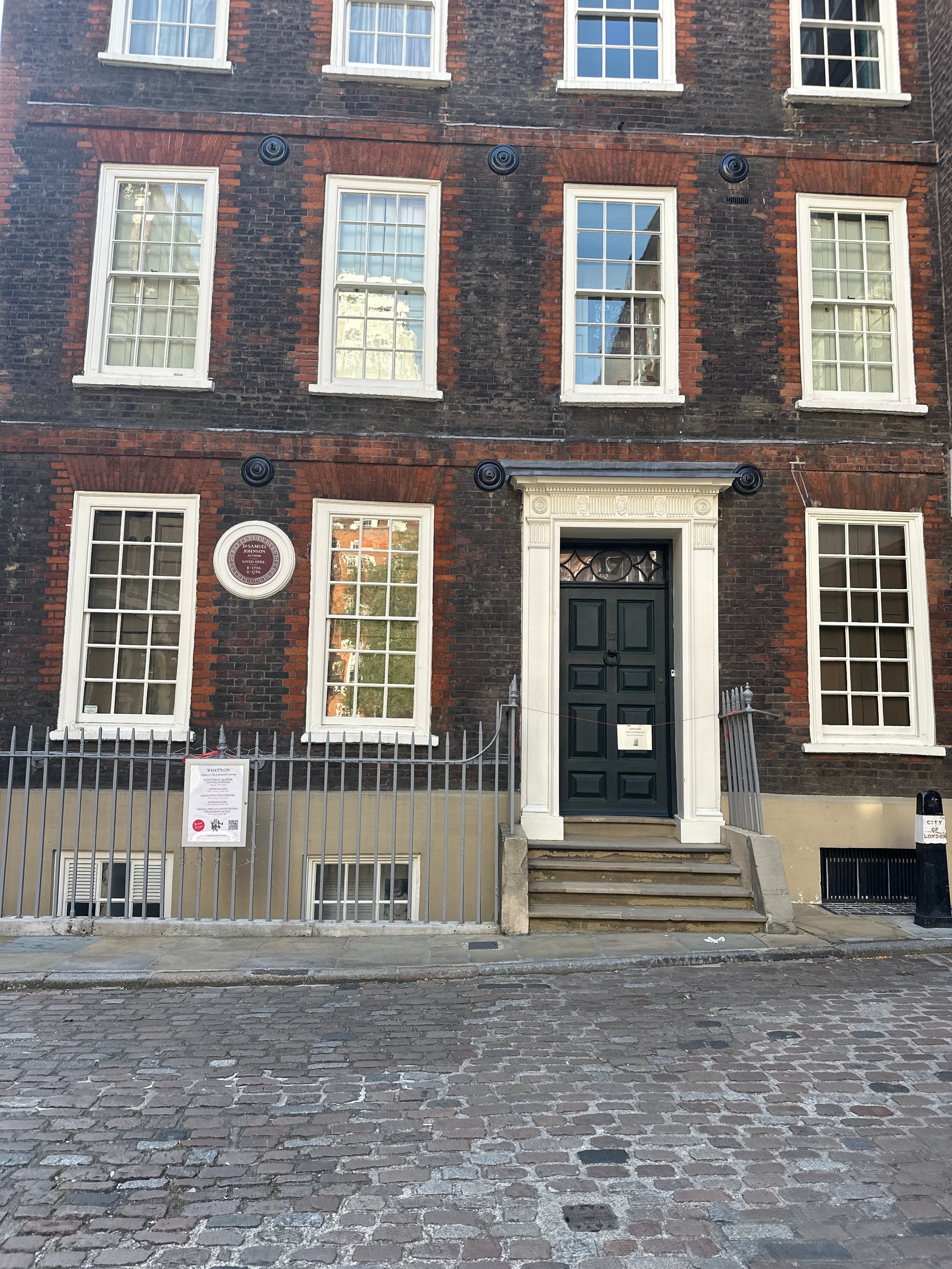 Dr. Samuel Johnson’s House