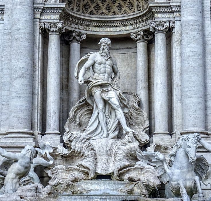Central Fountain View