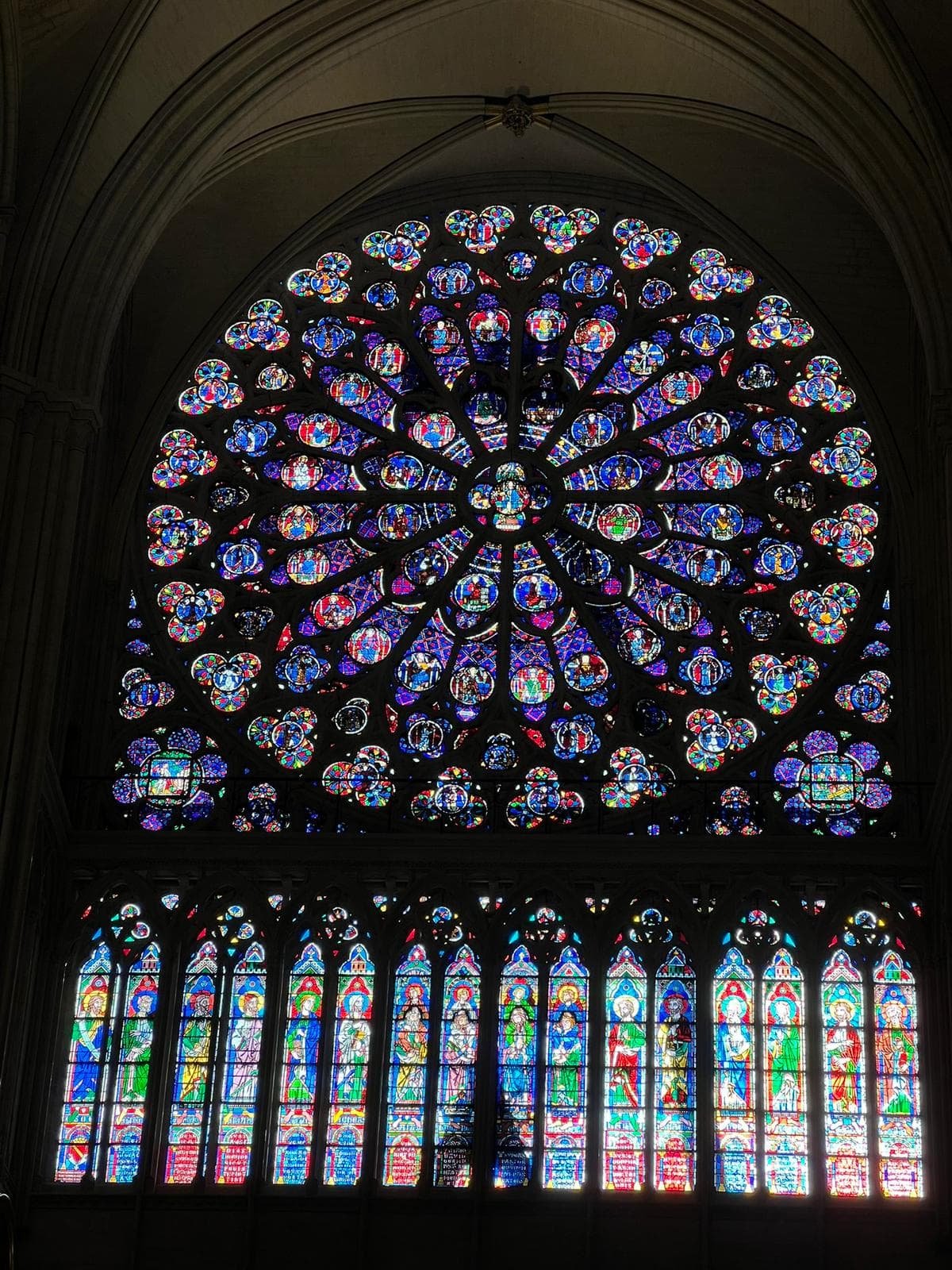 The South Rose Window